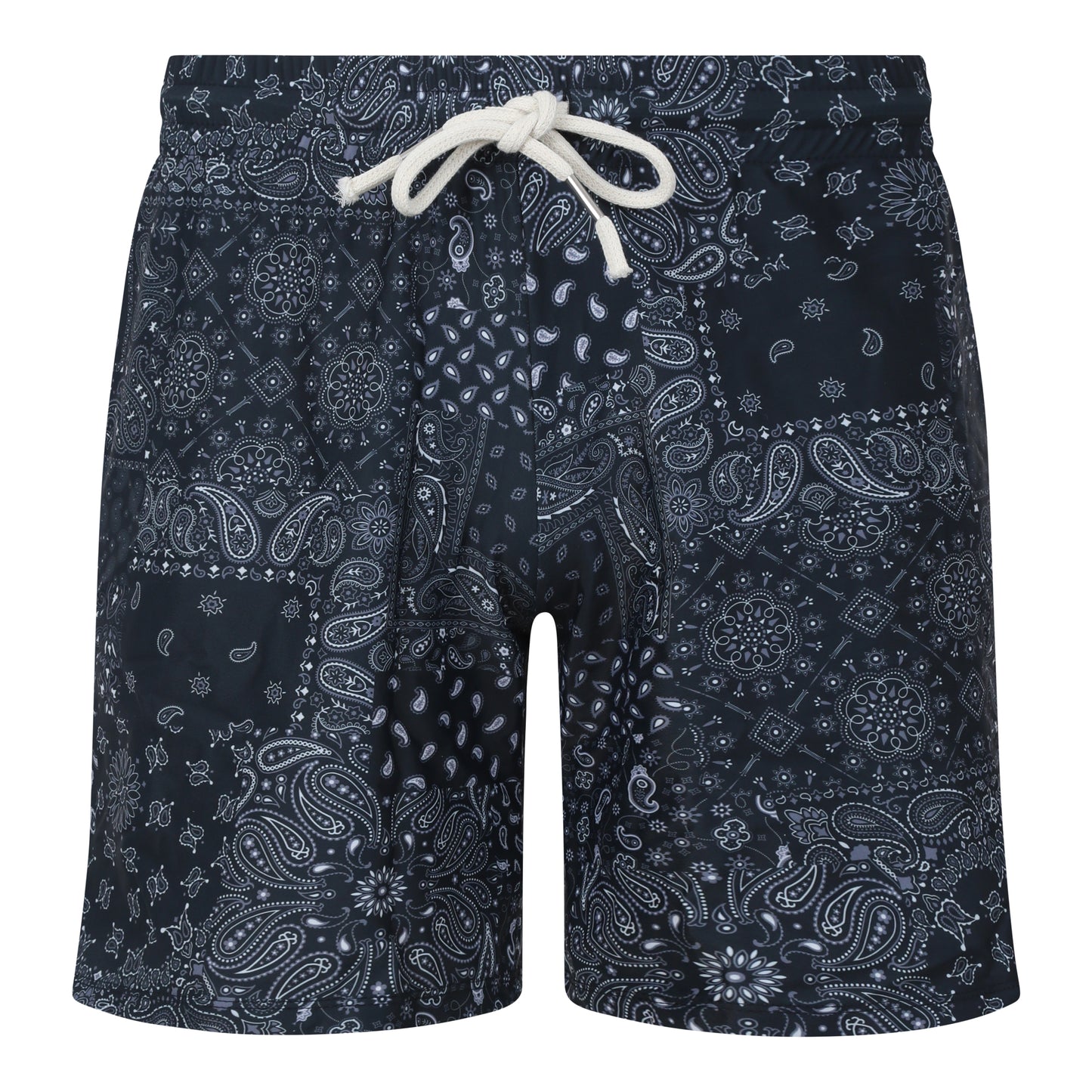 BANDANA BLACK - MEN SWIM SHORT