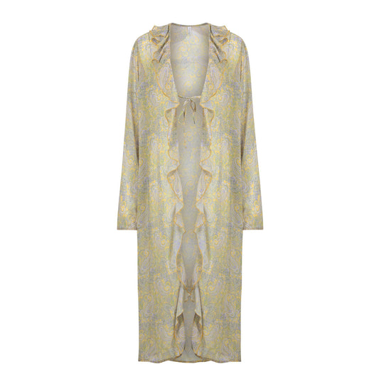 SANTORINI YELLOW - BEACH DRESS