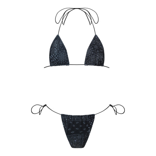 BANDANA BLACK - BIKINI SET